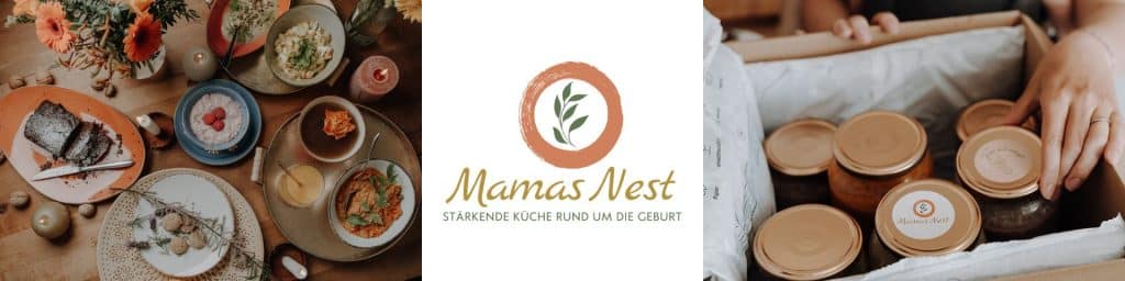 Mamasnest Wochenbettverpflegung Oesterreich Deutschland Essen nach der Geburt